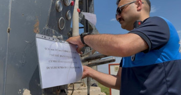 Bolvadin Belediyesi İzinsiz Sondaj Çalışmalarına Müdahale Etti