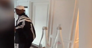 Bottle Cap Challenge Dünya'yı Sallamaya Devam Ediyor! Şişeye Tekme Sırası Paul Pogba'da! İşte O Görüntü!