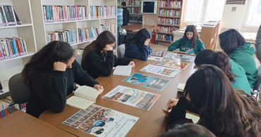 Bozdoğan Öğrencileri Kütüphaneler Haftası'nda Kitaplarla Buluştu