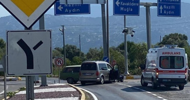 Bozdoğan'da trafik kazası: 1 yaralı