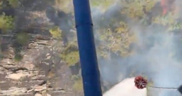Bozdoğan'daki orman yangını ekiplerin hızlı müdahalesi ile kontrol altına alındı