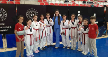 Bozüyüklü taekwondocular başarılı performanslarıyla dikkat çekti
