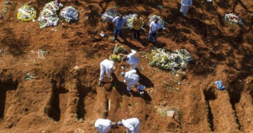Brezilya'da Coronavirüs Nedeniyle Bin 124 Kişi Daha Öldü