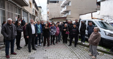 Buca Onat Tüneli İnşaatı Nedeniyle Mahalle Sakinlerinden Tepki