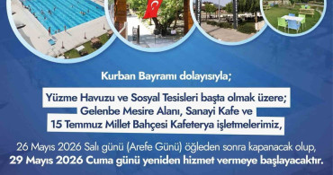 Buharkent Belediyesi'nden Bayram Düzenlemesi