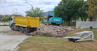 Buldan Şehir Stadı'nda Yenileme Çalışmaları Başladı