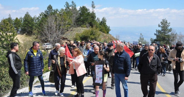 Buldan'da Maden Sahasına Karşı Protesto Gösterisi