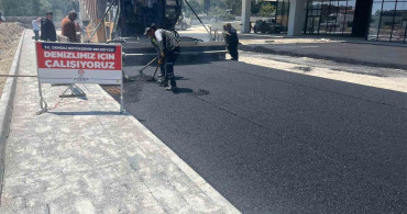 Buldan'da Sıcak Asfalt Çalışmaları Başladı