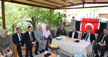 Bünyan'da 15 Temmuz şehidi cennet yiğit kabri başında anıldı
