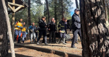 Burdur Ormanlık Alanda Bulunan Erkek Cesedi