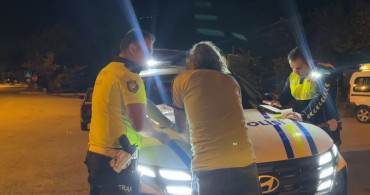 Burdur'da alkol testi sonrası 3.28 promil alkollü sürücüye ceza