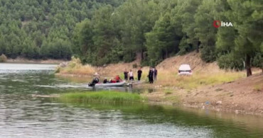 Burdur'da baraja giren genç için arama kurtarma çalışması başlatıldı