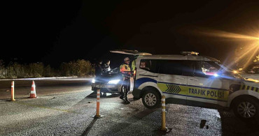 Burdur'da Polis Ekiplerinden Sıkı Denetim