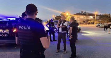 Burdur’da polis ekiplerinden sıkı denetim