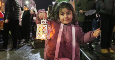 Burdur'da Ramazan Ayı Fener Alayı Etkinliği