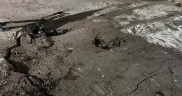 Burdur'da sağanak yağış sonrası köprüde çökme gerçekleşti