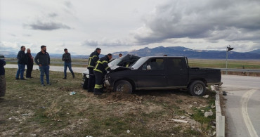 Burdur'da Trafik Kazası: 3 Yaralı