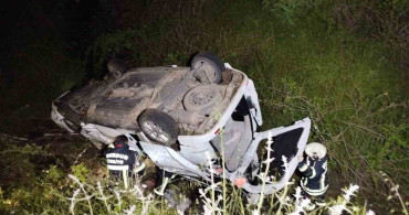 Burdur'da Uçuruma Devrilen Araçta 3 Yaralı