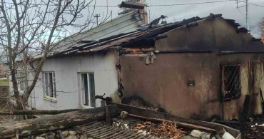 Burdur'da Yangın: Bir Ev Kullanılamaz Hale Geldi