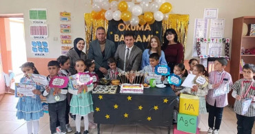 Burgulu İlkokulu'nda Okuma Bayramı Sevinci