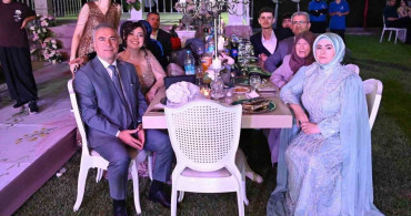 Burhaniye emniyet müdürü faik karabaş'ın kızı eylül karabaş, taner dede ile evlendi