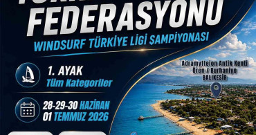 Burhaniye, rüzgar sörfüne hazırlanıyor