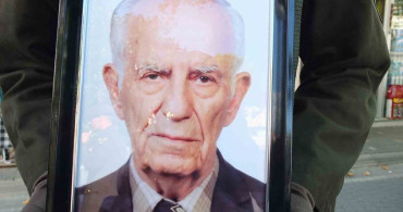 Burhaniye'de emekli astsubay mazlum alamur için cenaze töreni düzenlendi