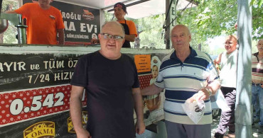 Burhaniye'de lokma hayrı geleneği devam ediyor