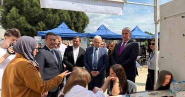 Burhaniye'de Teknoloji Tasarım ve Görsel Sanatlar Sergisi Açıldı