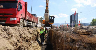 Bursa Büyükşehir Belediyesi Altyapı Çalışmalarına Devam Ediyor