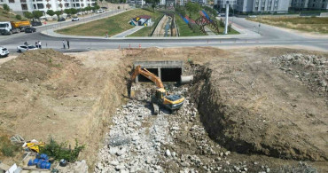 Bursa büyükşehir belediyesi'nden balkan mahallesi'nde yeni bulvar çalışmaları