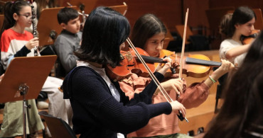 Bursa Çocuk Senfoni Orkestrası İlk Provasını Gerçekleştirdi
