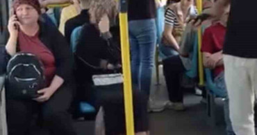 Bursa Metro'da Yüksek Sesle Telefonla Konuşma Tartışması