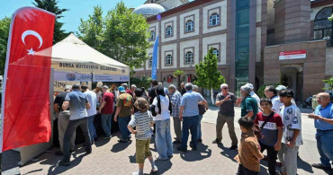 Bursa'da 17 ilçede aşure ikramı