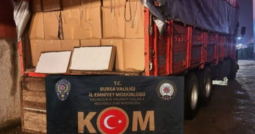 Bursa'da 4 Milyondan Fazla Kaçak Makaron Ele Geçirildi