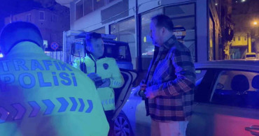 Bursa'da Alkollü Sürücüye Ters Yönden Ceza