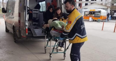 Bursa'da Balkondan Düşen Kadın Yaralandı