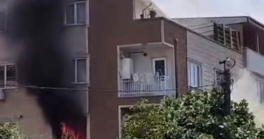 Bursa'da bir evde çıkan yangın itfaiye ekipleri tarafından söndürüldü