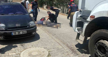 Bursa'da çöp kamyonunun çarptığı yaşlı adam hayatını kaybetti