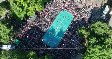 Bursa'da dev ekranlarda dünya kupası heyecanı