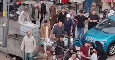 Bursa'da Dilenciler Arasında Yer Kavgası Gözler Önünde