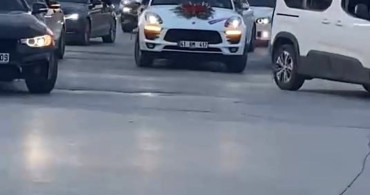 Bursa'da Düğün Konvoyu Tehlikeyi Tırmandırdı