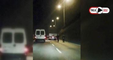 Bursa'da Gençlerin Tehlikeli Bisiklet Yolculuğu