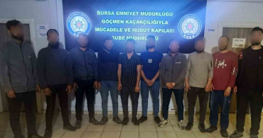 Bursa'da Göçmen Kaçakçılığı Operasyonu
