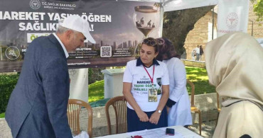 Bursa'da hareket yaşını öğren kampanyasına yoğun ilgi