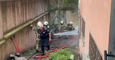 Bursa'da Hastane Yakınında Doğalgaz Yangını Paniği
