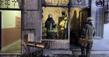 Bursa'da İş Yerinde Yangın Kontrol Altına Alındı