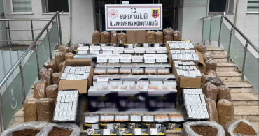 Bursa’da Kaçak Tütün Operasyonu: 205 Bin Makaron Ele Geçirildi