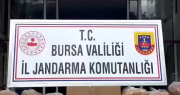 Bursa'da Kaçak Tütün Operasyonu