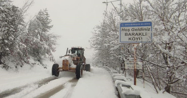 Bursa'da Kar Mücadelesi Devam Ediyor
